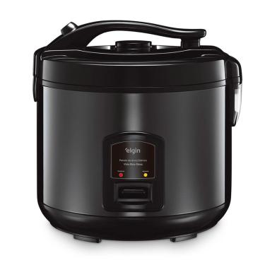 Imagem de Panela Elétrica de Arroz Visio Rice Glass 10 Xícaras 700W Preta com Tampa de Vidro e Acessórios 220V
