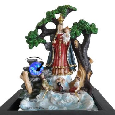 Imagem de Fonte de Água Decorativa Resina Cascata Iluminação de Led GT757 - Lorb