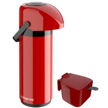 Imagem de Kit Garrafa Térmica 1 Litro Verona + Açucareiro 350 ML Garrafa Alça Am