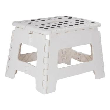 Imagem de Banquinho Banqueta Dobrável Retratil Portatil Camping