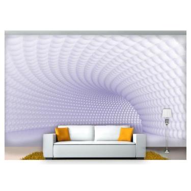Imagem de Papel De Parede Túnel Profundo Geométrico 3D At21 - Você Decora