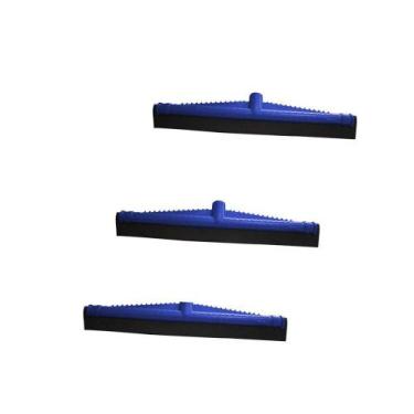 Imagem de Rodo Duplo De Plástico Para Piso De 40Cm Sem Cabo Kit 3 - Dsr