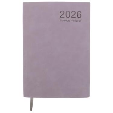 Imagem de Tofficu Agenda Diária 2026, Organizador Mensal A5, Calendário Com Lista de Tarefas de Janeiro a Dezembro para Trabalho, Estudante E Professor (roxo)