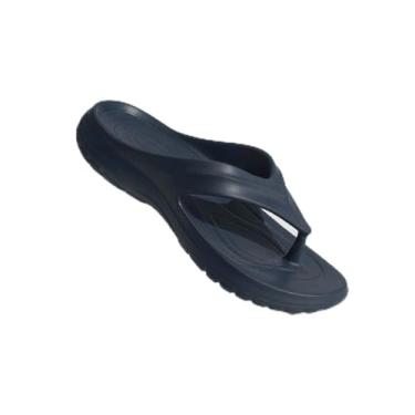 Imagem de Chinelo Masculino Nuvem de EVA Dedo Leve, Super Macio, Confortável e Antiderrapante para o Dia a Dia (Azul Marinho, BR, Adulto, Faixa Numérico, 41, 42)