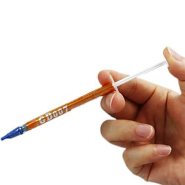 Imagem de Graxa térmica, composto de dissipação de calor, tubo de seringa de silicone de graxa condutora para resfriamento, componentes eletrônicos, computador, casa, mulheres, homens, CPU