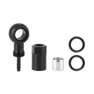 Imagem de TerchPilet Kit de encaixe Banjo compatível com mangueira Shimano SLX XT XTR ZEE SAINT BH90 M640 M7000 M8000 M8020 M820 M9000 M9100 M9120, conector de inserção de farpa de oliva de liga de alumínio CNC