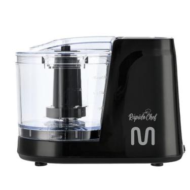 Imagem de Mini Processador de Alimentos 350ml 220V 100W Preto Multi - CE077 CE077
