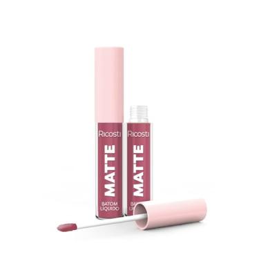 Imagem de Ricosti Batom Líquido Matte Manu, Rosa, 4ml