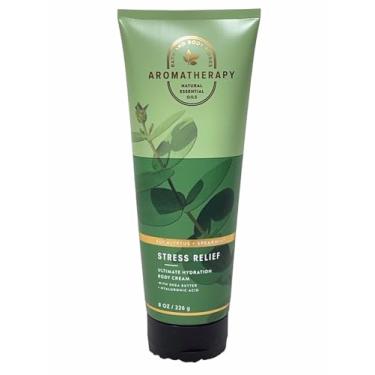 Imagem de Bath and Body Works Aromatherapy Eucalyptus & Spearmint Body Cream with Natural Essential Oils 8 Ounce (Eucalyptus & Spearmint)