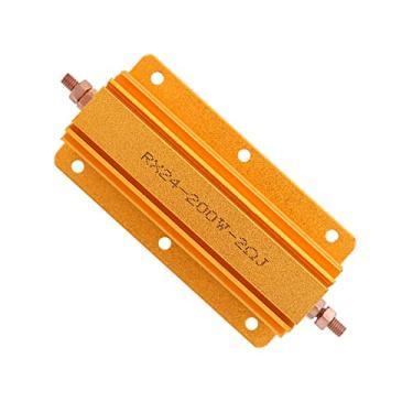 Imagem de Generic Resistor Profissional de Alta Potência RX24 200W 2R para Painéis de Controle de Elevador e Sistemas de áudio de Palco, Material de Alumínio Durável
