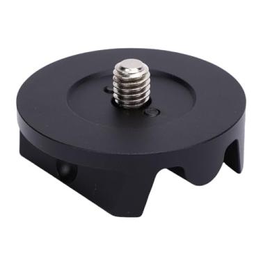 Imagem de GOWENIC Adaptador de Cabeça Esférica de Telescópio, Liga de Alumínio Leve, Estável, Imagens Transparentes para Entusiastas da Astronomia, Pedestal de Conexão de Cabeça Esférica de Câmera DSLR (Preto)