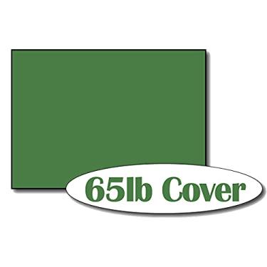 Imagem de Cartões/convites/folhas de cartolina verde pesado de 29,5 kg 12,7 x 17,8 cm (50 folhas)