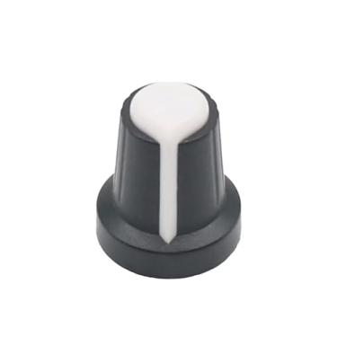 Imagem de DFAMIN 10 peças/lote Potenciômetro 15 x 17 mm 6 mm WH148 Potenciômetro B10K Botão de cor amarelo laranja azul branco vermelho (marfim)