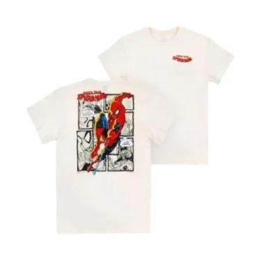 Imagem de Camiseta Masculina E Feminina Da Disney Spider-Man, Manga Curta, Casua