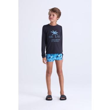 Imagem de Conjunto Moda Praia Masculino Infantil Coqueiro-Masculino
