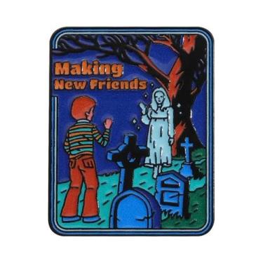 Imagem de Broche De Filme De Terror De Halloween, Máscara Emocionante, Figura De