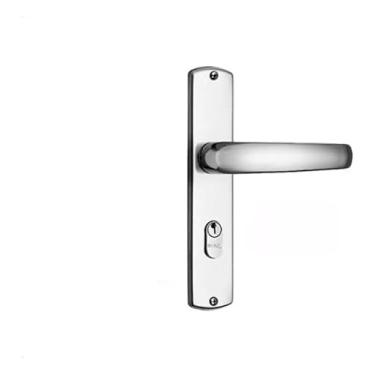 Imagem de Fechadura para Porta Interna MZ820 40mm Cromada Com Espelho