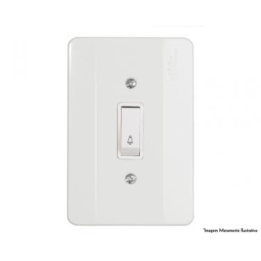 Imagem de Pulsador Campainha Mill C/Pl Pc-E1M-21010