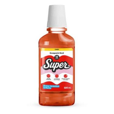 Imagem de Enxaguante Bucal Super 12h Frutas Vermelhas e Menta 500ml - Cimed