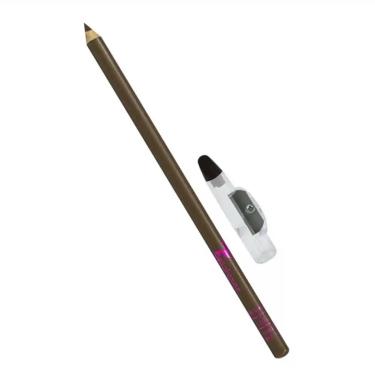 Imagem de Lápis para Olhos Marrom com Apontador Bella Femme