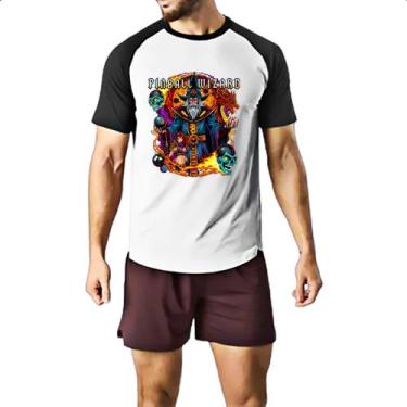 Imagem de Camiseta Raglan Pinball Wizard - Alearts, P