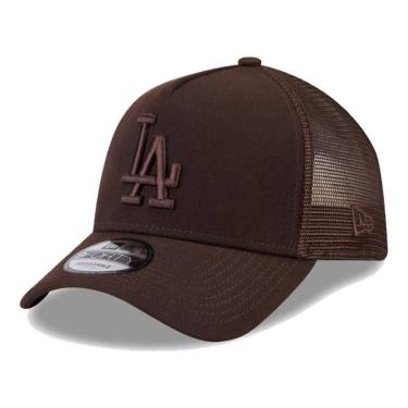 Imagem de Boné New Era 940AF MLB Los Angeles Trucker Tonal Brown-Masculino