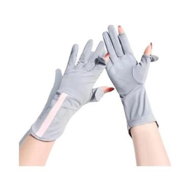 Imagem de Luvas Femininas De Verão Com Proteção Solar, Tela Sensível Ao Toque, F