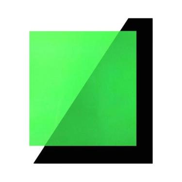 Imagem de Vinil Termocolante TPU/PU Com Listras Neon E Estrelas Em Cores Sortida