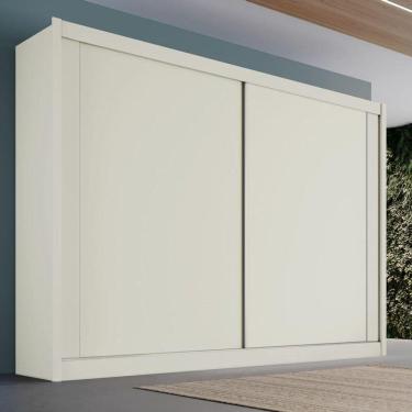 Imagem de Guarda Roupa Casal 2 Portas 4 Gavetas Creta-off White Europa