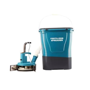 Imagem de Brutal Adubadeira Direcional Elétrica, Espalhador de Fertilizantes, Azul
