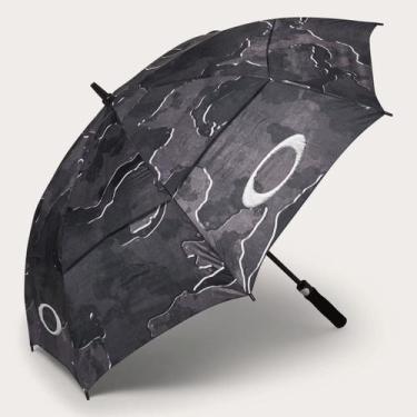 Imagem de Guarda chuva Oakley Windproof Umbrella Metal Preto Camo, U, Preto camu