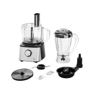 Imagem de Multiprocessador Philco 1000W 5 em 1 com Espremedor Turbo, Preto e Ino