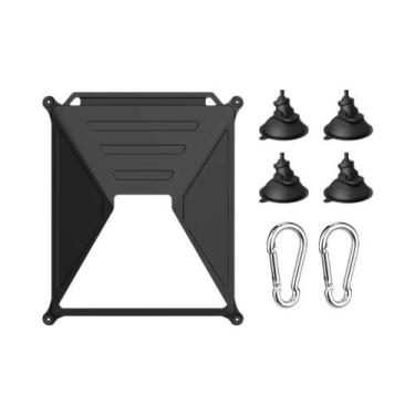 Imagem de Capa Protetora De Silicone Preta Para Antena Dish Mini Starlink Antirr