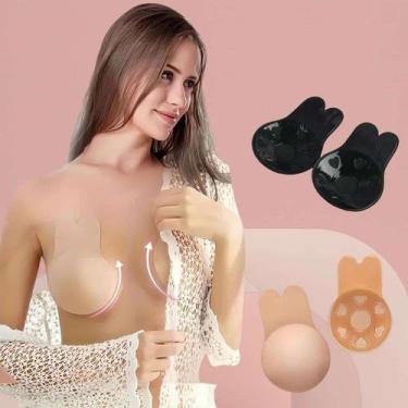 Imagem de Sutiã Invisível Adesivo Silicone Levanta Seio Push Up Durabilidade De 