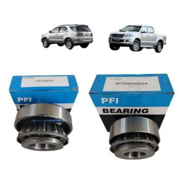 Imagem de 2 Rolamento Pinhão Diferencial Toyota Hilux 4x2 4x4 05 A 15 - PFI