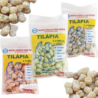 Imagem de Isca Massa Ração Pronta para Pescar Tilápia em Pesqueiro - Lambari