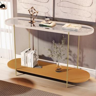 Imagem de Aparador Espelhado com Pes Metalicos Alamanda JB Moveis