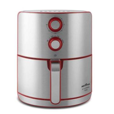Imagem de Air Fryer Britânia 4,6 Litros 127v 1500w Display Analógico Vermelho e 