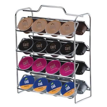 Imagem de Porta Cápsula De Café Dolce Gusto Suporte 32 Cápsulas Organizador Cozi