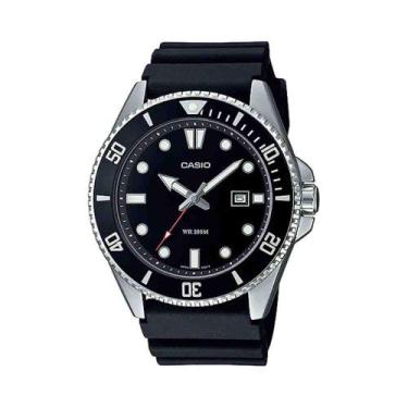 Imagem de Relógio Preto Masculino Casio MDV-107-1A1VDF-SC