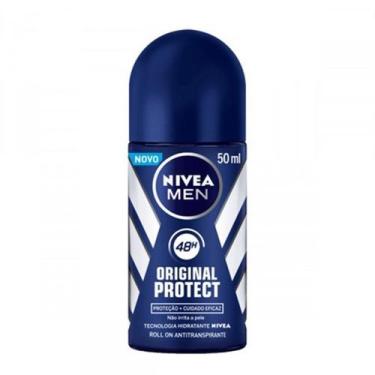 Imagem de Desodorante Nivea Roll-On para Homens 50mL Original Protect