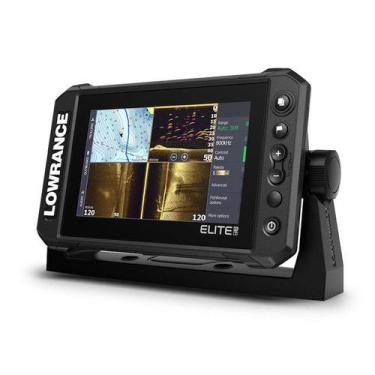 Imagem de Sonar GPS Lowrance Elite FS 7 ROW c/ Transdutor HDI Skimmer