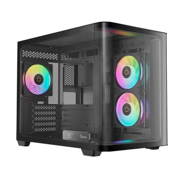 Imagem de Gabinete Gamer Ocypus Iota C50 Curve ATX ARGB Digital Com Fan Preto