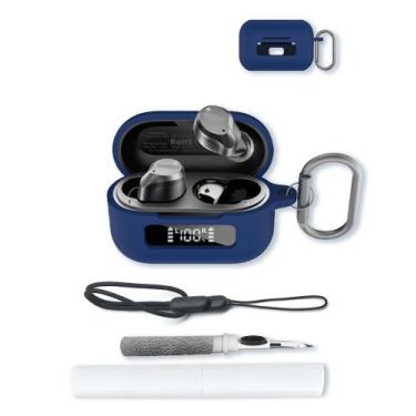 Imagem de Estojo BOVUGAC TOZO NC9 de Silicone Azul + Kit