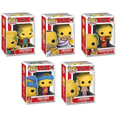 Imagem de Funko POP! The Simpsons Collector Set - Bartigula Bart, Emperor Montimus, Lisandra Lisa, Marjora Marge, and Obeseus Homer