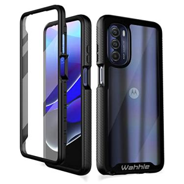 Imagem de wahhle Capa para Moto G Stylus 5G 2022 (não serve para a versão 2021), protetor de tela integrado, à prova de impacto, slim fit, para-choques, capa protetora para celular para Motorola G Stylus 5G