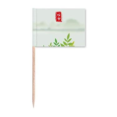 Imagem de Marcadores de palito de dente com termo solar 24 insetos entusiasmados decoração de festa