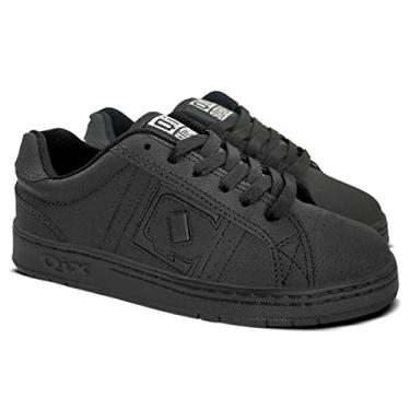 Imagem de Tênis Qix Combat Retrô Preto Preto Unissex Cor:Preto;Tamanho:36