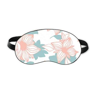 Imagem de Blue Curacao Flower Plant Paint Sleep Eye Shield Soft Night Vlindfold Shade Cover
