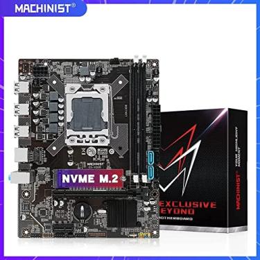 Imagem de Machinista x79 placa-mãe Iga 1356 conjunto kit com xeon e5 2430 processador cpu 8gb (2 * 4gb) ddr3 ecc ram memória m.2 nvme X79-V309